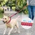 MCBOSON Rose Anti-Traction 3 Poignées Réfléchissante Laisse Élastique Chien MCBOSON Rose Anti-Traction 3 Poignées Réfléchissante Laisse Élastique Chien