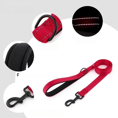 FurryFusion Corde de pour chien en nylon réfléchissant FurryFusion Corde de pour chien en nylon réfléchissant
