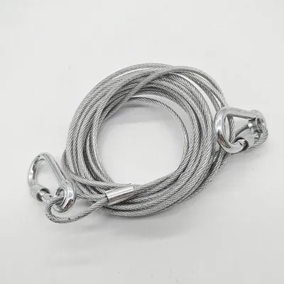 FurryFusion Corde de en acier inoxydable enrobé pour animaux de compagnie FurryFusion Corde de en acier inoxydable enrobé pour animaux de compagnie