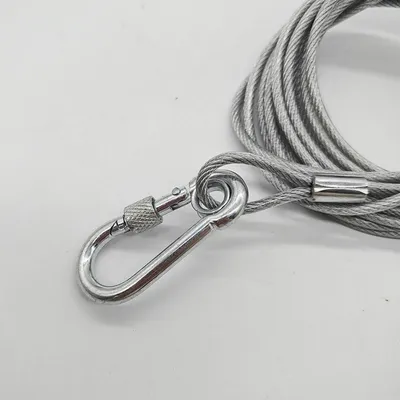 FurryFusion Corde de en acier inoxydable enrobé pour animaux de compagnie FurryFusion Corde de en acier inoxydable enrobé pour animaux de compagnie