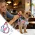 FurryFusion Hundegeschirr mit Schleifen- und Karomuster FurryFusion Hundegeschirr mit Schleifen- und Karomuster