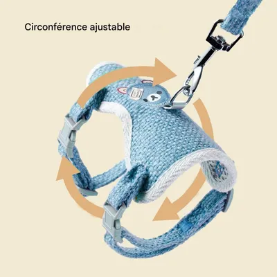 HausPets Harnachement en maille pour chats, chiens et lapins
