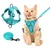 FurryFusion Harnais réfléchissant respirant anti-dérapage chat petit chien FurryFusion Harnais réfléchissant respirant anti-dérapage chat petit chien