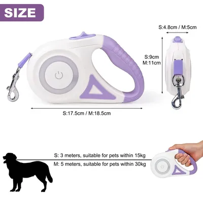 PetTribes Laisse Rétractable LED PetTribes Laisse Rétractable LED