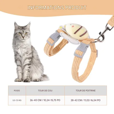 FurryFusion Corde de traction à dos pour chats et chiens FurryFusion Corde de traction à dos pour chats et chiens