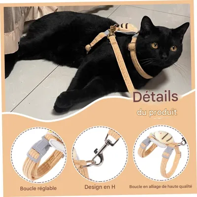 FurryFusion Corde de traction à dos pour chats et chiens FurryFusion Corde de traction à dos pour chats et chiens
