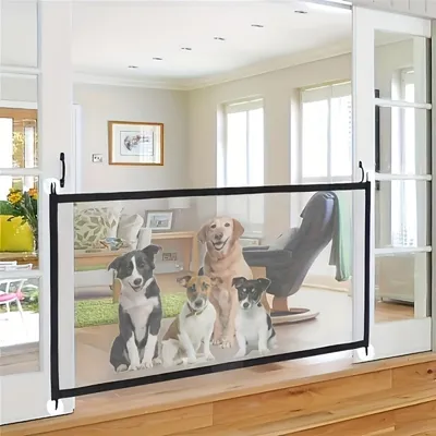 PetTribes Clôture Extensible Animaux(110×78cm) PetTribes Clôture Extensible Animaux(110×78cm)