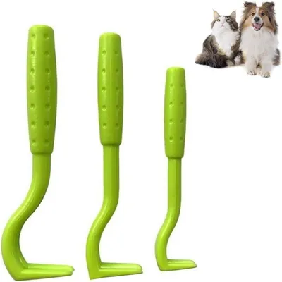 PetTribes 3 Pièces Outils Anti-Tiques - Crochet Extracteur Animaux PetTribes 3 Pièces Outils Anti-Tiques - Crochet Extracteur Animaux