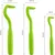 PetTribes GeekerChip Kit Extracteur Tiques 3 Pièces Vert Sans Douleur PetTribes GeekerChip Kit Extracteur Tiques 3 Pièces Vert Sans Douleur
