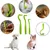 PetTribes GeekerChip Kit Extracteur Tiques 3 Pièces Vert Sans Douleur PetTribes GeekerChip Kit Extracteur Tiques 3 Pièces Vert Sans Douleur