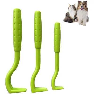 PetTribes GeekerChip Kit Extracteur Tiques 3 Pièces Vert Sans Douleur PetTribes GeekerChip Kit Extracteur Tiques 3 Pièces Vert Sans Douleur