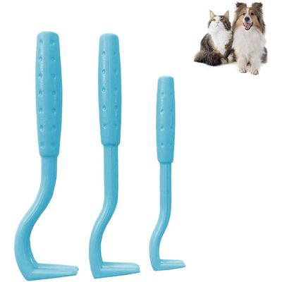 PetTribes GeekerChip Kit Extracteur Tiques 3 Pièces Bleu Sans Douleur