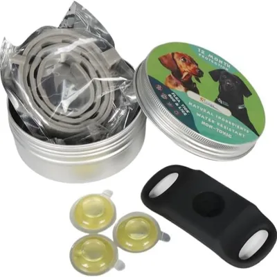 MCBOSON Pendentif Rose Protection 12 Mois Chiens MCBOSON Pendentif Rose Protection 12 Mois Chiens