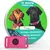 MCBOSON Pendentif Rose Protection 12 Mois Chiens MCBOSON Pendentif Rose Protection 12 Mois Chiens