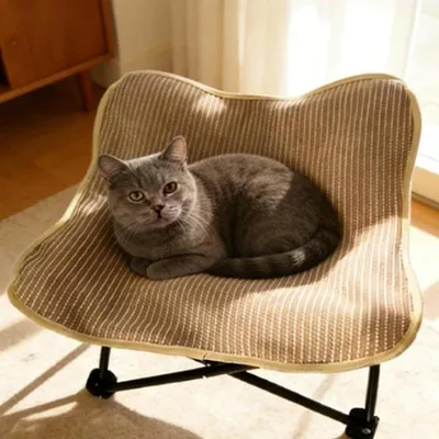 MCBOSON Chaise griffard pour chat, fauteuil de repos pour chat en chien MCBOSON Chaise griffard pour chat, fauteuil de repos pour chat en chien