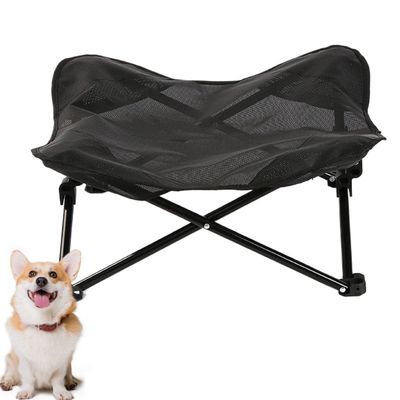 MCBOSON Lit pour chien surélevé, pliable, adapté à l'extérieur