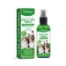 YEGBONG Spray anti-puces tiques chat chien naturel menthe tea tree