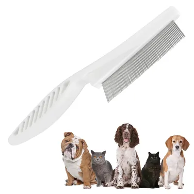 FurryFusion Peigne anti-puces pour chats et chiens FurryFusion Peigne anti-puces pour chats et chiens