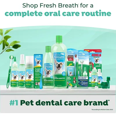 TropiClean Additif eau chien menthe 473ml sans brossage TropiClean Additif eau chien menthe 473ml sans brossage