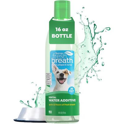 TropiClean Additif eau chien menthe 473ml sans brossage