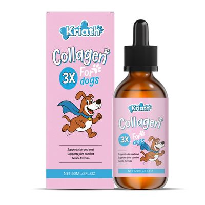 FurryFusion Gouttes de collagène pour chiens