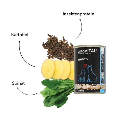entoVITAL DOG SENSITIV Nassfutter entoVITAL DOG SENSITIV Nassfutter