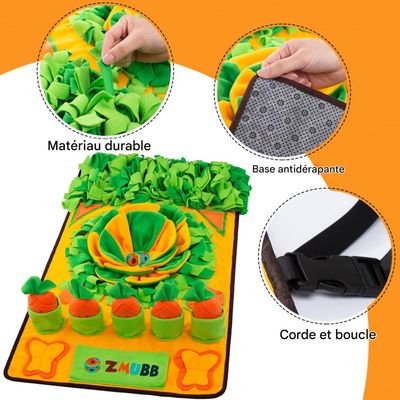 FurryFusion Tapis d'odorat et d'alimentation pour chien