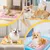 MCBOSON Matelas de refroidissement pour chiens et chats rose M MCBOSON Matelas de refroidissement pour chiens et chats rose M