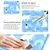 MCBOSON Matelas de refroidissement pour chiens et chats gris M MCBOSON Matelas de refroidissement pour chiens et chats gris M