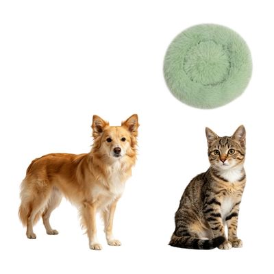 MCBOSON Panier donut vert 50CM chats chiens