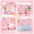 MCBOSON Matelas de refroidissement pour chiens et chats rose XL MCBOSON Matelas de refroidissement pour chiens et chats rose XL