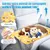 MCBOSON Matelas de refroidissement pour chiens et chats jaune XL MCBOSON Matelas de refroidissement pour chiens et chats jaune XL