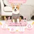 MCBOSON Matelas de refroidissement pour chiens et chats rose L MCBOSON Matelas de refroidissement pour chiens et chats rose L