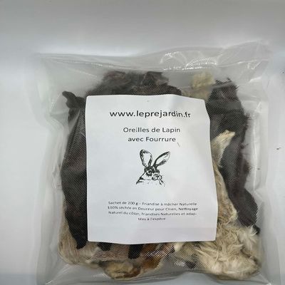 Beeztees Hundesnack Kaninchenohren 220 g