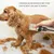 Jlobnyiun Tondeuse chien silencieuse sans fil petite moyenne taille