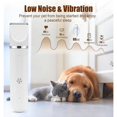 ZooVenture Tondeuse Électrique Chien 4-en-1 ZooVenture Tondeuse Électrique Chien 4-en-1