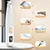 MCBOSON Tondeuse silencieuse LED blanche chiens chats