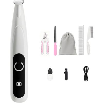 ZooVenture Tondeuse Poils LCD Chat Chien 5W