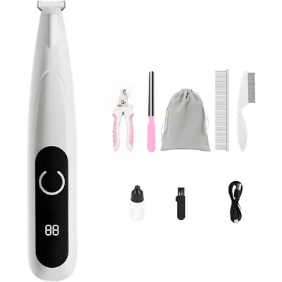 ZooVenture Tondeuse Poils LCD Chat Chien 5W ZooVenture Tondeuse Poils LCD Chat Chien 5W
