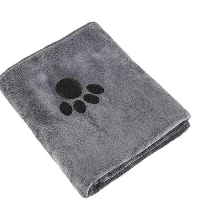 ZooVenture Serviette Chat Chien - Microfibre, 100x50cm, Absorbante