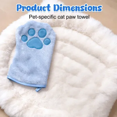 FurryFusion Serviette pour animaux de compagnie FurryFusion Serviette pour animaux de compagnie