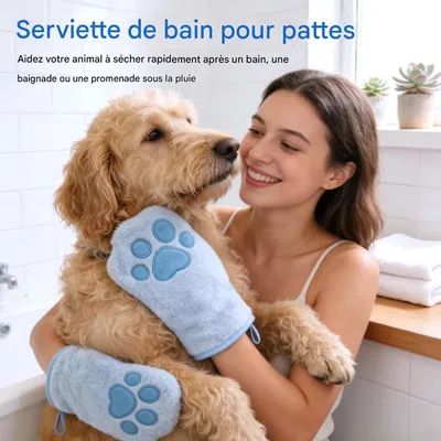 FurryFusion Serviette pour animaux de compagnie FurryFusion Serviette pour animaux de compagnie