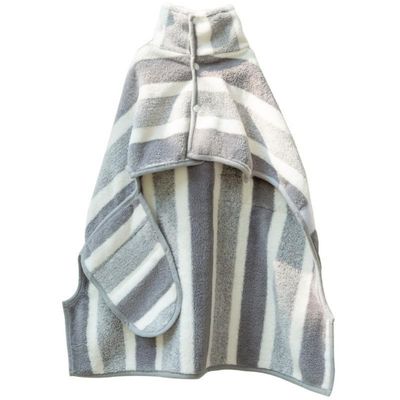 FurryFusion Robe de bain pour chien et chat épaisse