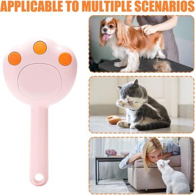 BROSSE À VAPEUR ÉLECTRIQUE POUR CHATS ET ANIMAUX POUR LE SOIN DES