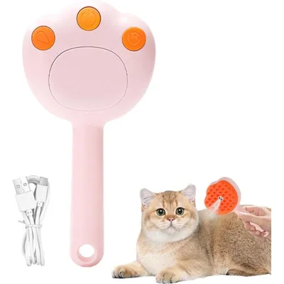 BROSSE À VAPEUR ÉLECTRIQUE POUR CHATS ET ANIMAUX POUR LE SOIN DES BROSSE À VAPEUR ÉLECTRIQUE POUR CHATS ET ANIMAUX POUR LE SOIN DES