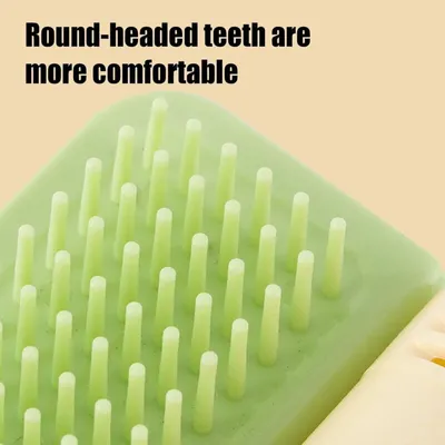 Brosse d'angle pour chat : peigne de massage & grattoir avec herbe à chat Brosse d'angle pour chat : peigne de massage & grattoir avec herbe à chat