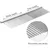 Peigne pour animaux, acier inoxydable, 19 cm, argent Peigne pour animaux, acier inoxydable, 19 cm, argent