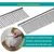 Peigne pour animaux, acier inoxydable, 19 cm, argent Peigne pour animaux, acier inoxydable, 19 cm, argent