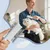 Peigne dents métalliques : brosse auto-nettoyante chat/chien, idéal voyage Peigne dents métalliques : brosse auto-nettoyante chat/chien, idéal voyage