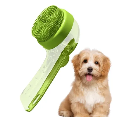 PetTribes Brosse de Toilettage Brosse de Bain pour Animaux PetTribes Brosse de Toilettage Brosse de Bain pour Animaux